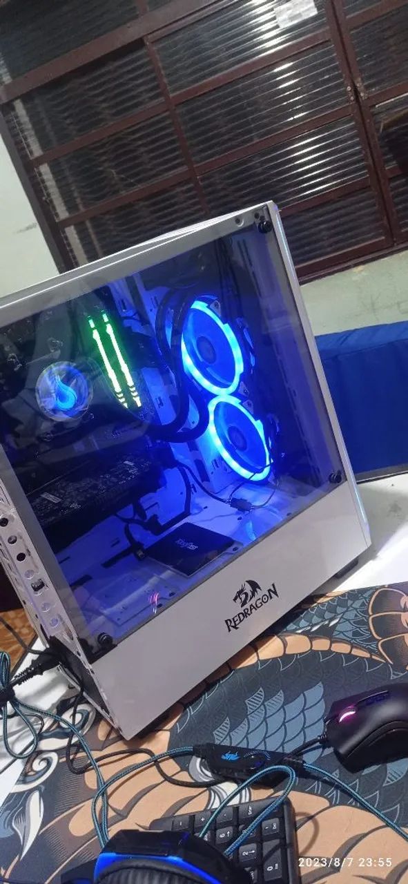 Gabinete Redragon Grapple Branco - Foto 3