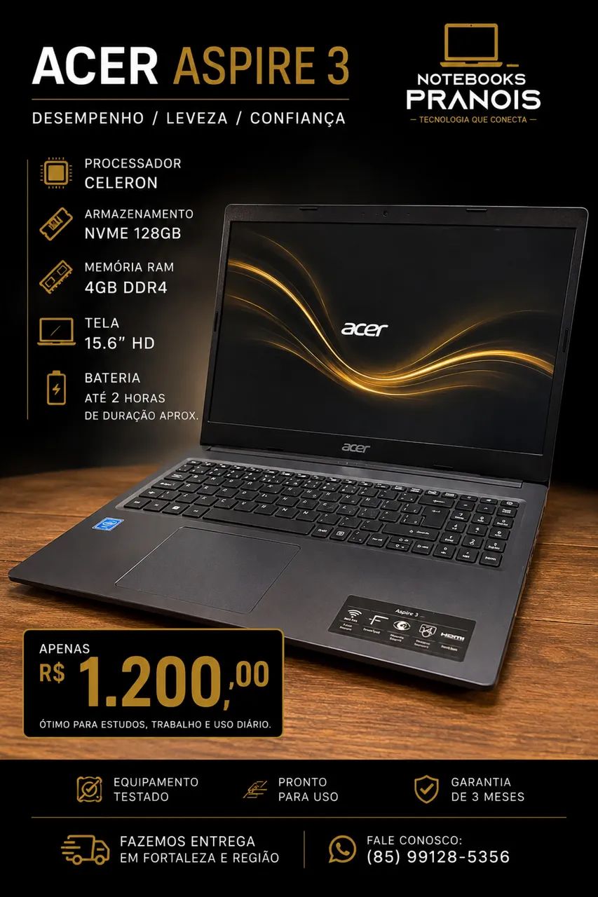 Notebook Acer Celeron