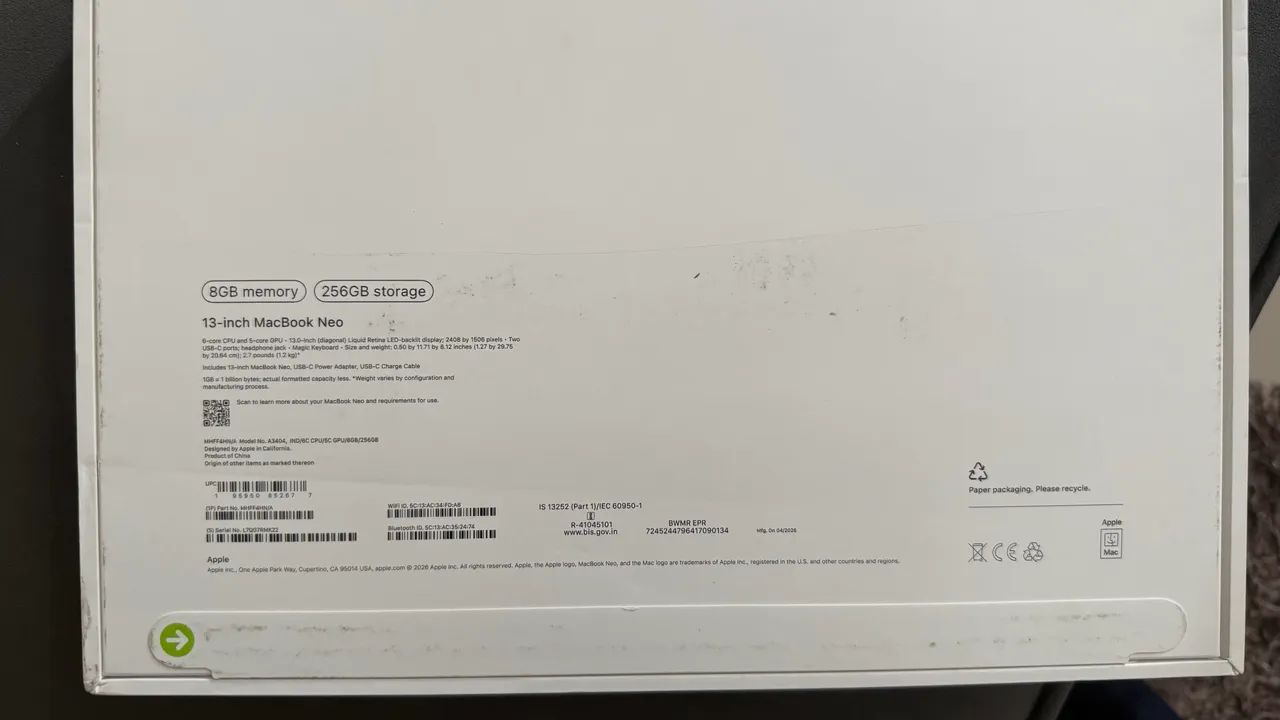MacBook Neo 13  - Foto 3