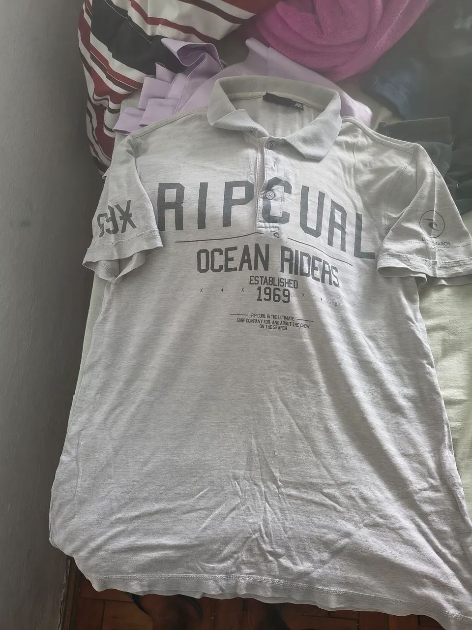 Camisa polo  Rip Curl original tamanho G - Foto 4