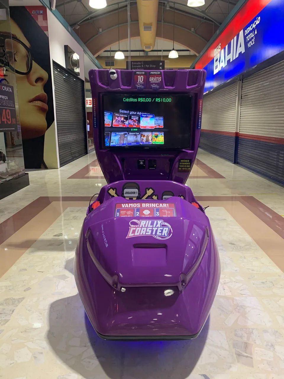 SIMULADOR DE REALIDADE VIRTUAL RILIX COASTER