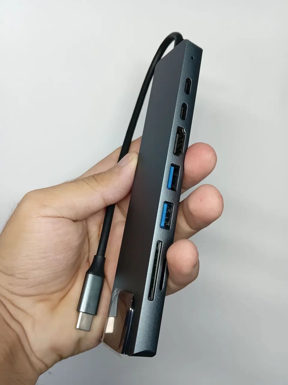 Hub USB Tipo C 8 Portas - FRETE GRÁTIS - Foto 4