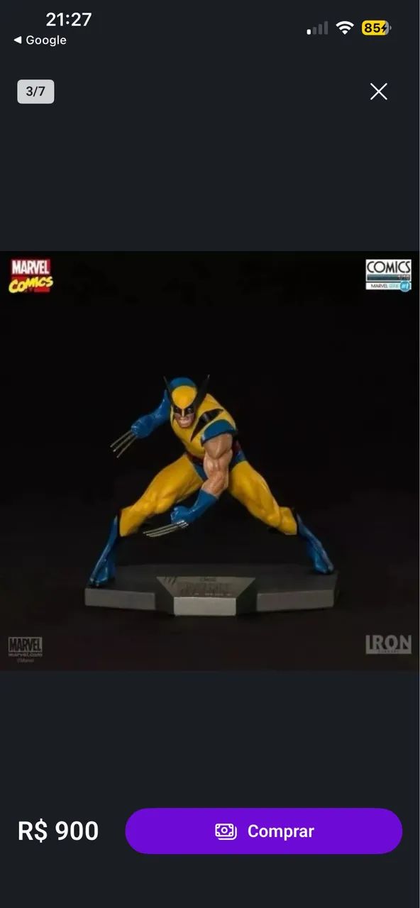Wolverine Art Scale 1/10 - Marvel Comics - Iron Studios - Foto 3