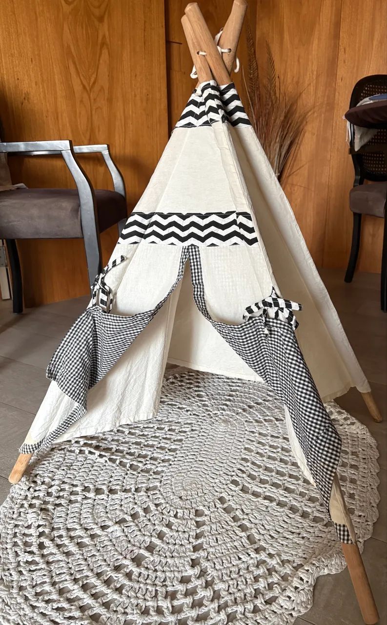 Tenda cabana algodão  - Foto 2