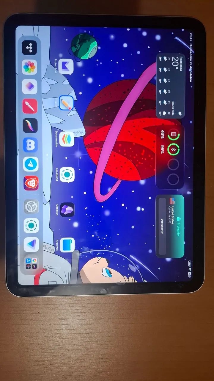 IPad 11 A16 128GB (com capas, película e caneta)