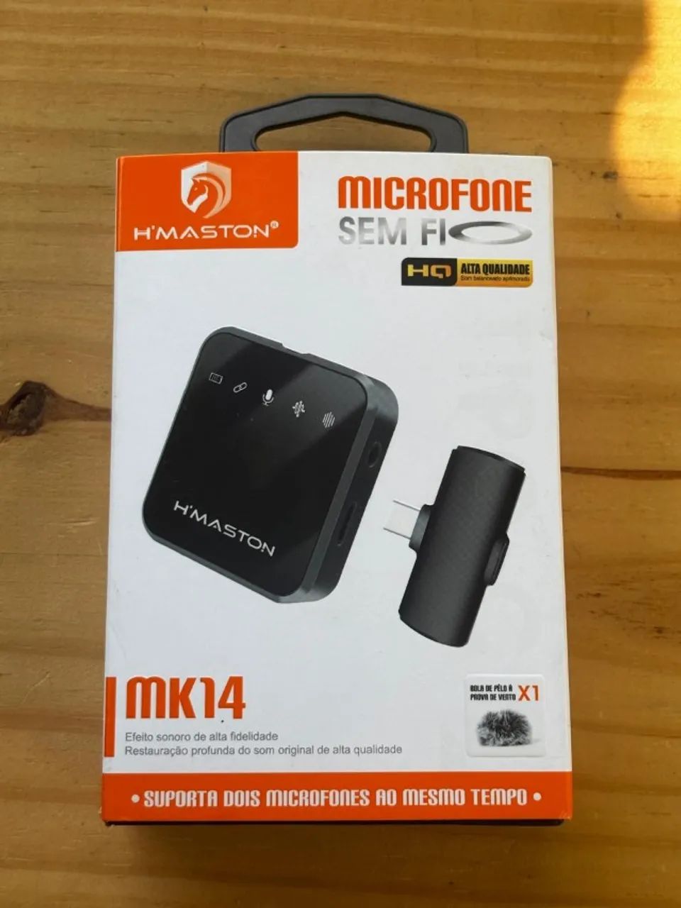 Microfone de Lapela | Android/Iphone | USB-C | Profissional