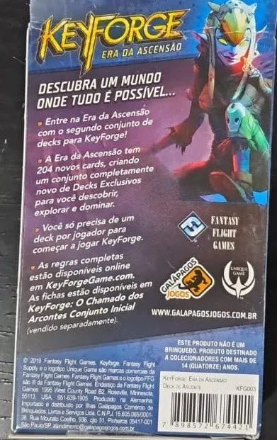 KEYFORGE, A ERA DA ASCENSÃO (DECK ARCONTE) - Foto 4