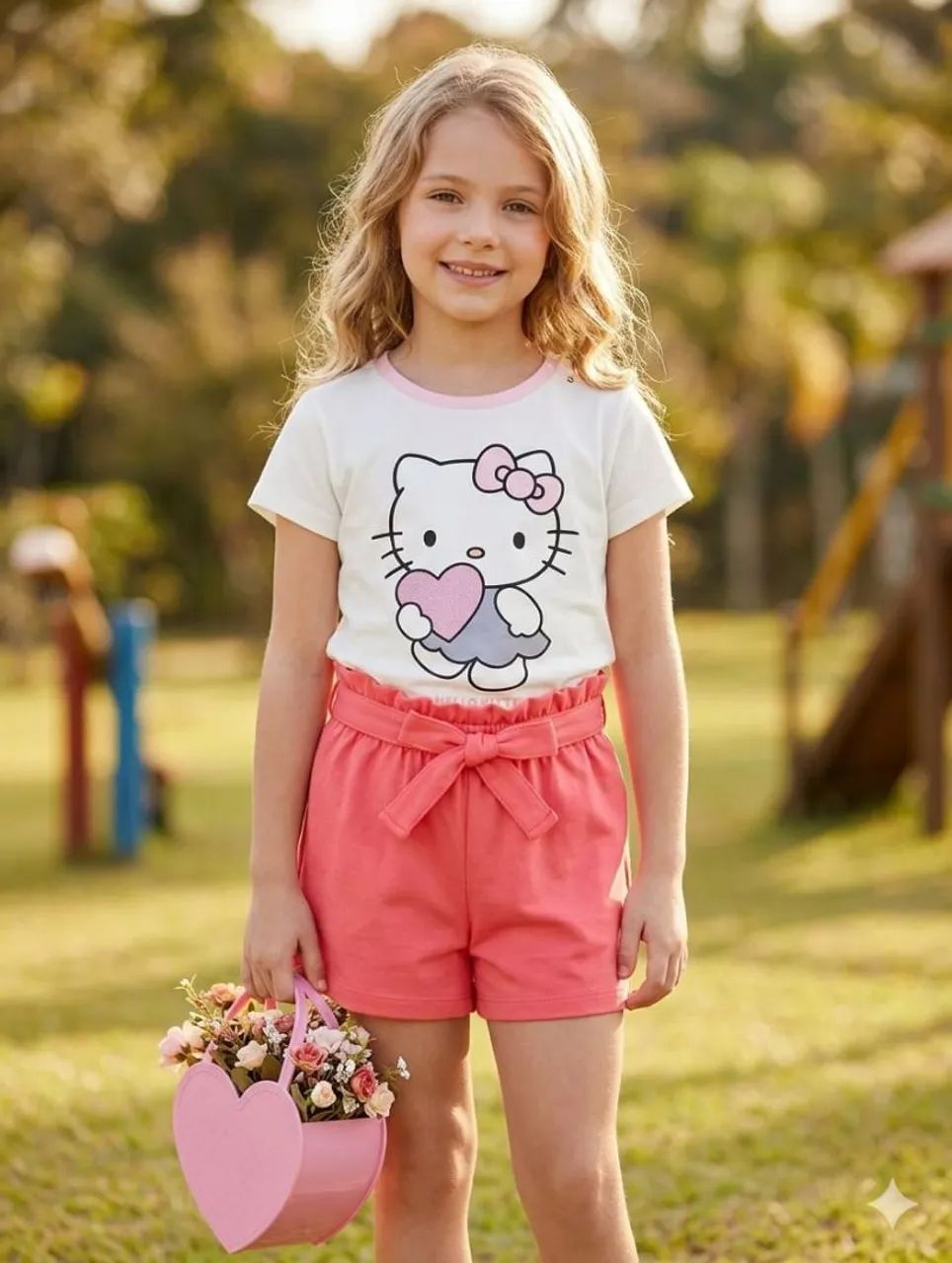 Conjunto infantil verão 