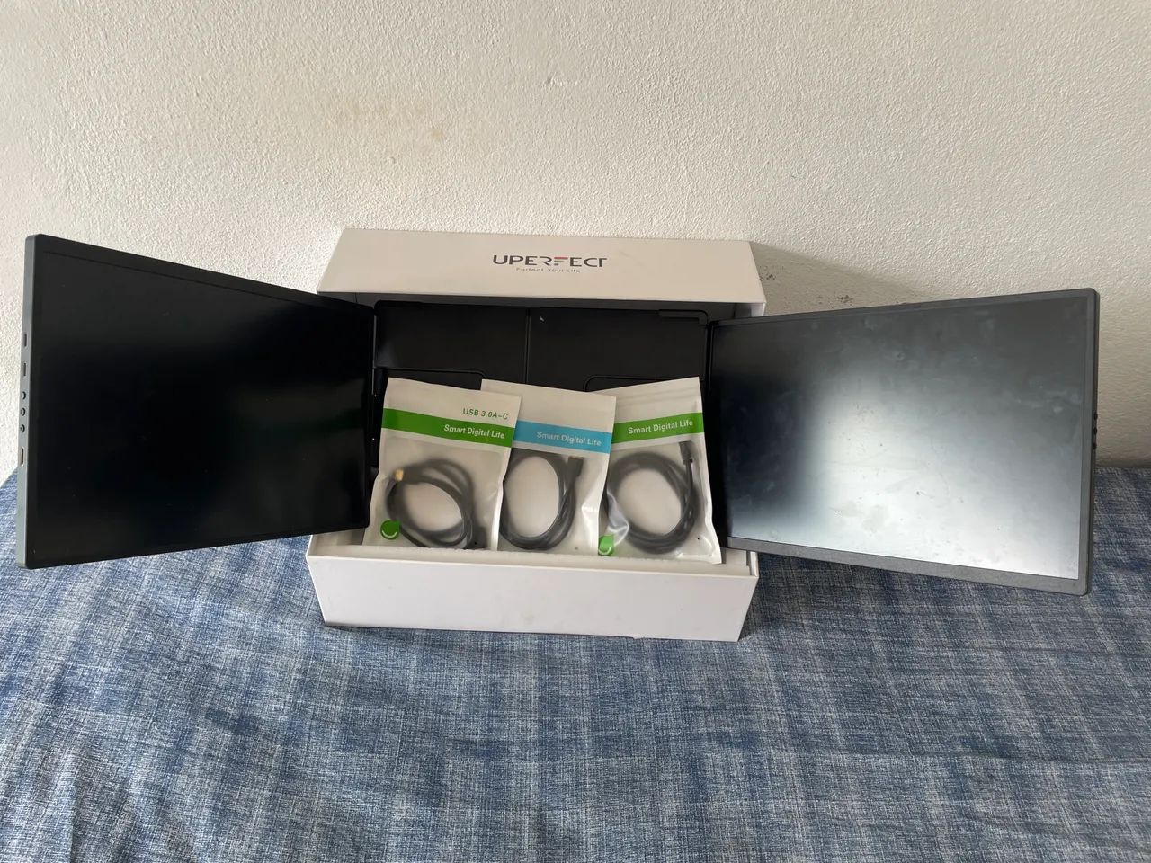 EXTENSÃO DE TELA DUPLA PARA NOTEBOOK (Uperfect)  - Foto 3