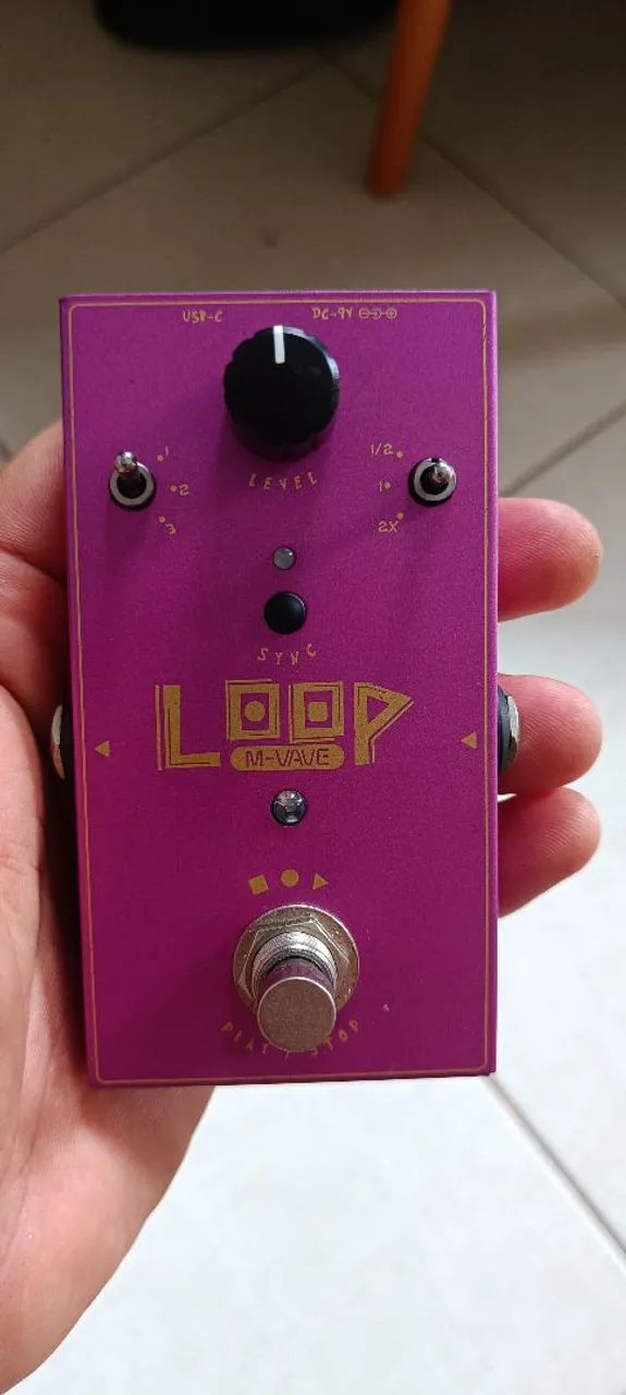 Loop pedal de guitarra