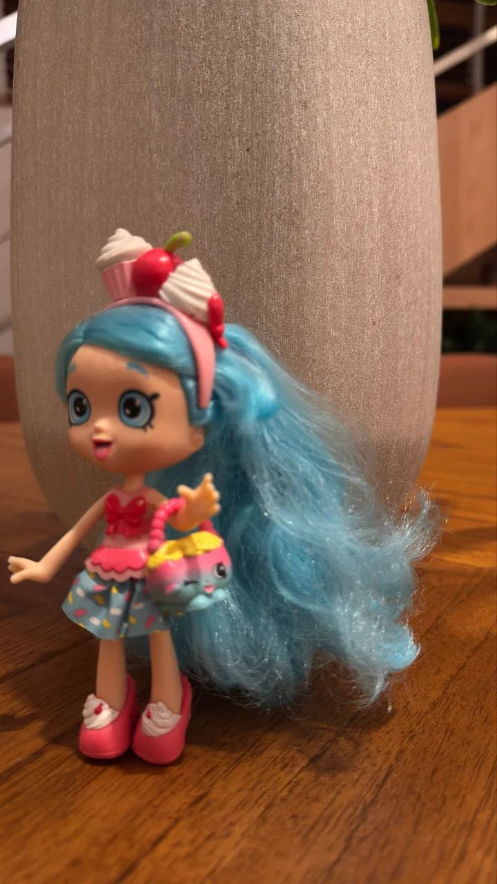 Boneca Shopkins Shoppies - Jessicake (Com Tiara E Bolsa) - Foto 3
