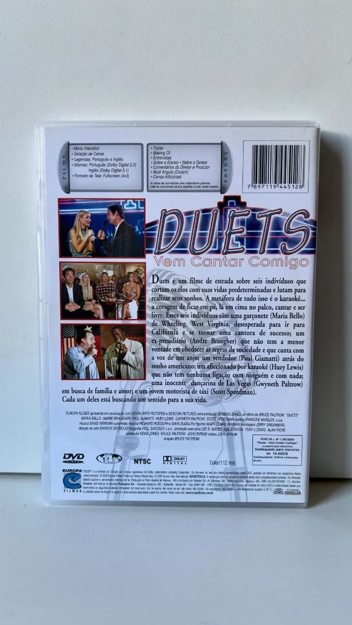 DVD - Duets: Vem Cantar Comigo - Foto 3