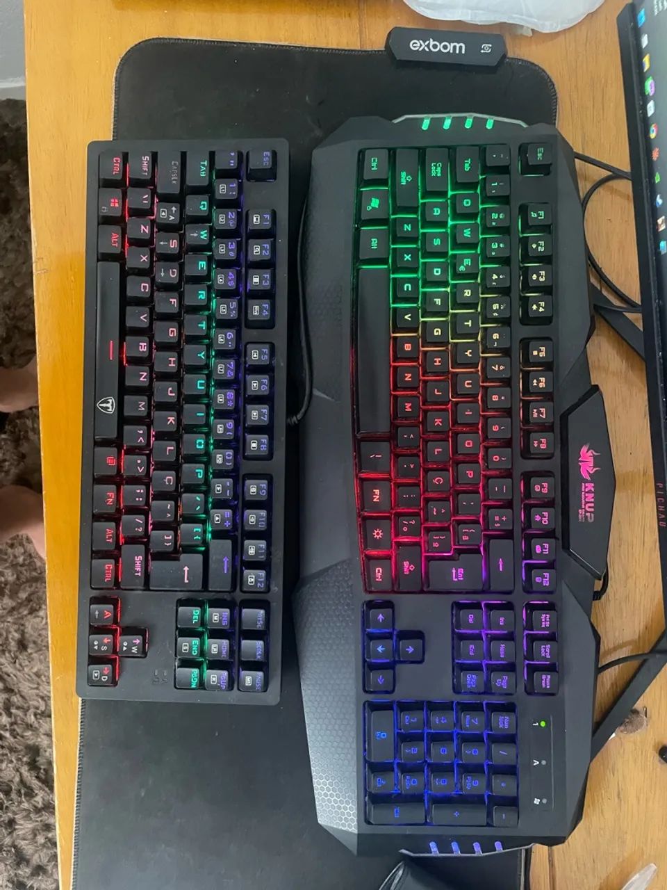 Teclado Gamer Mecânico T-Dagger switch azul - Foto 4