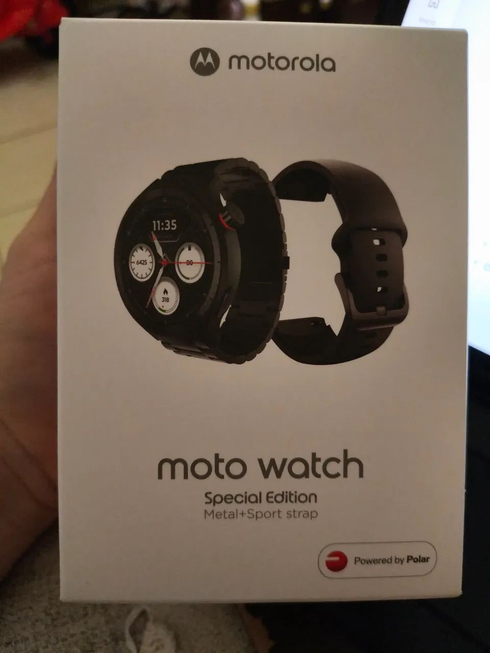 Moto Watch powered by Polar - lacrado