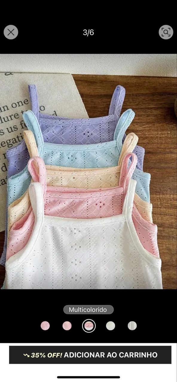 Kit body bebê 3-6m - Foto 2