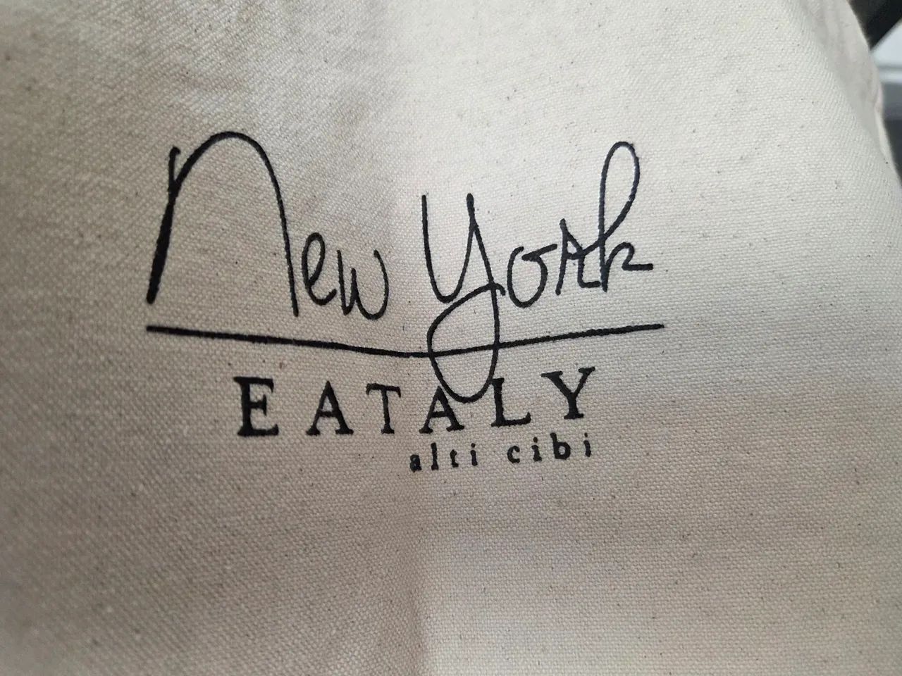 Eco bag Flatiron Eataly NYC - Foto 4