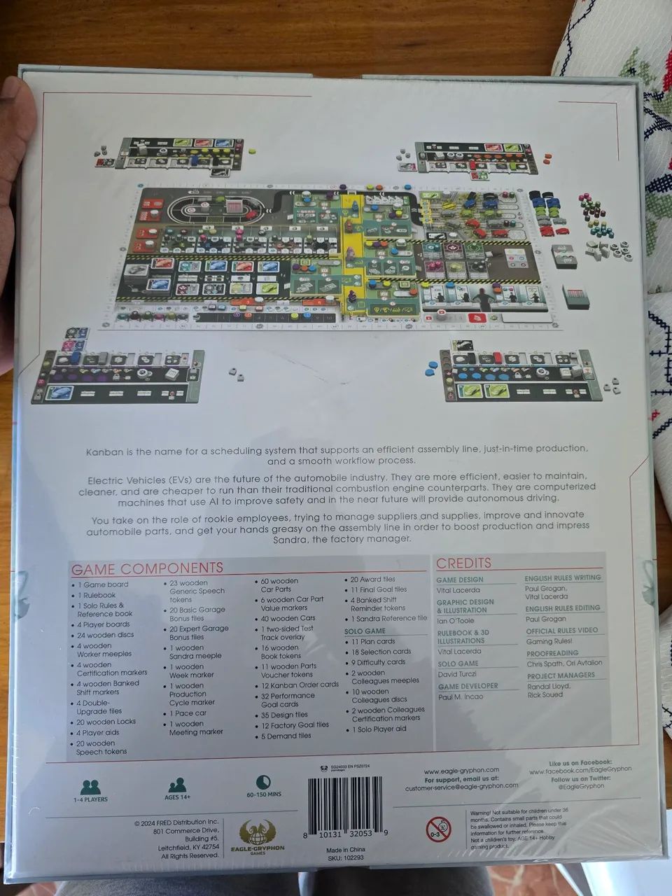 Kanban EV jogo tabuleiro boardgame novo - Foto 3