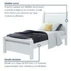 Cama Solteiro Reali MDF Alto Padrão
