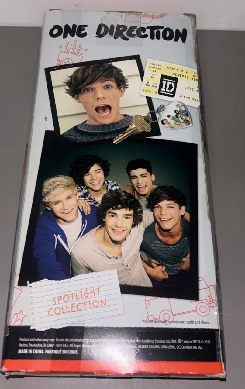 Boneco Louis Tomlinson 1D lacrado - Foto 2