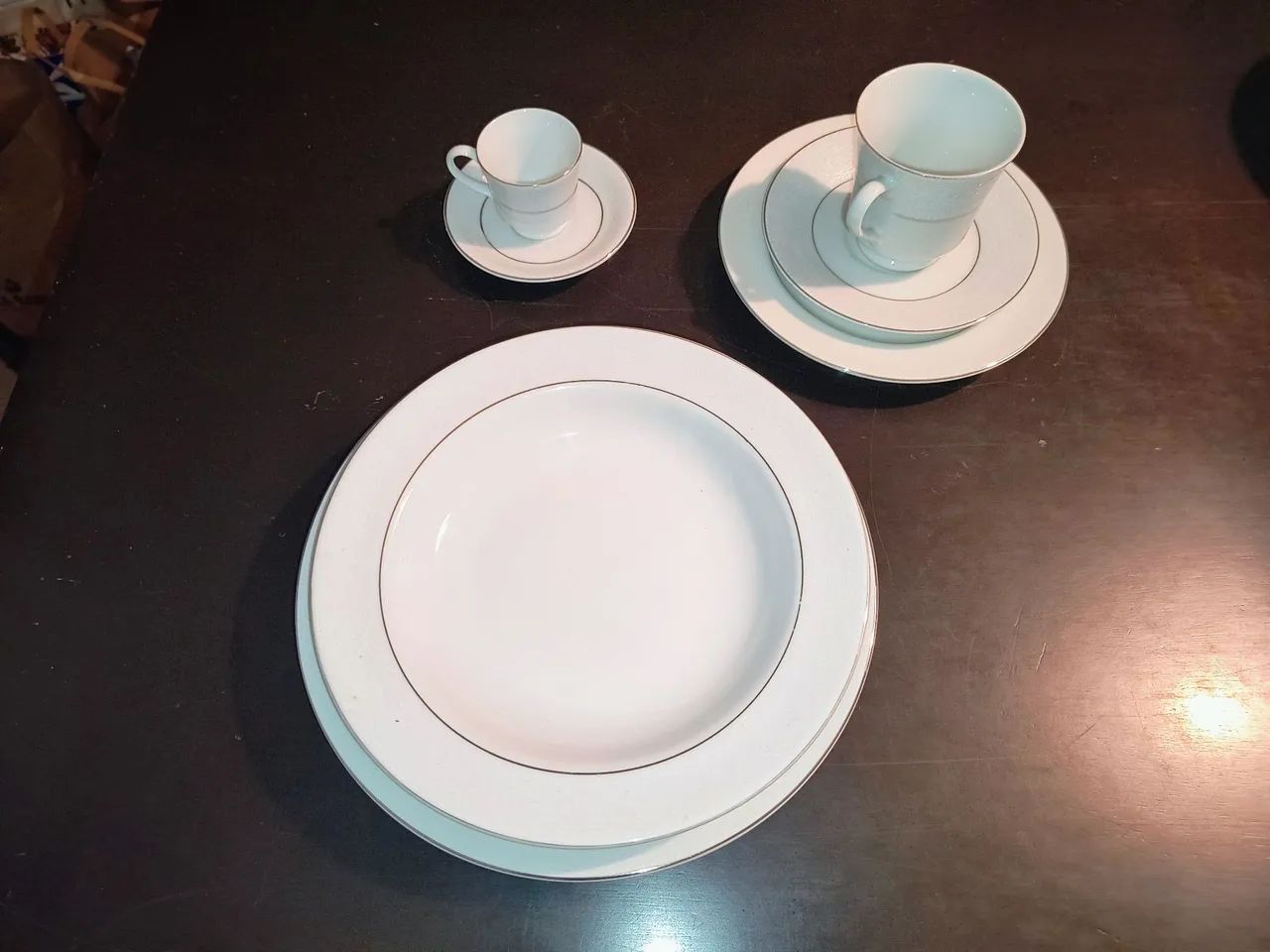 Aparelho de jantar e café Schmidt 96 peças - Foto 2