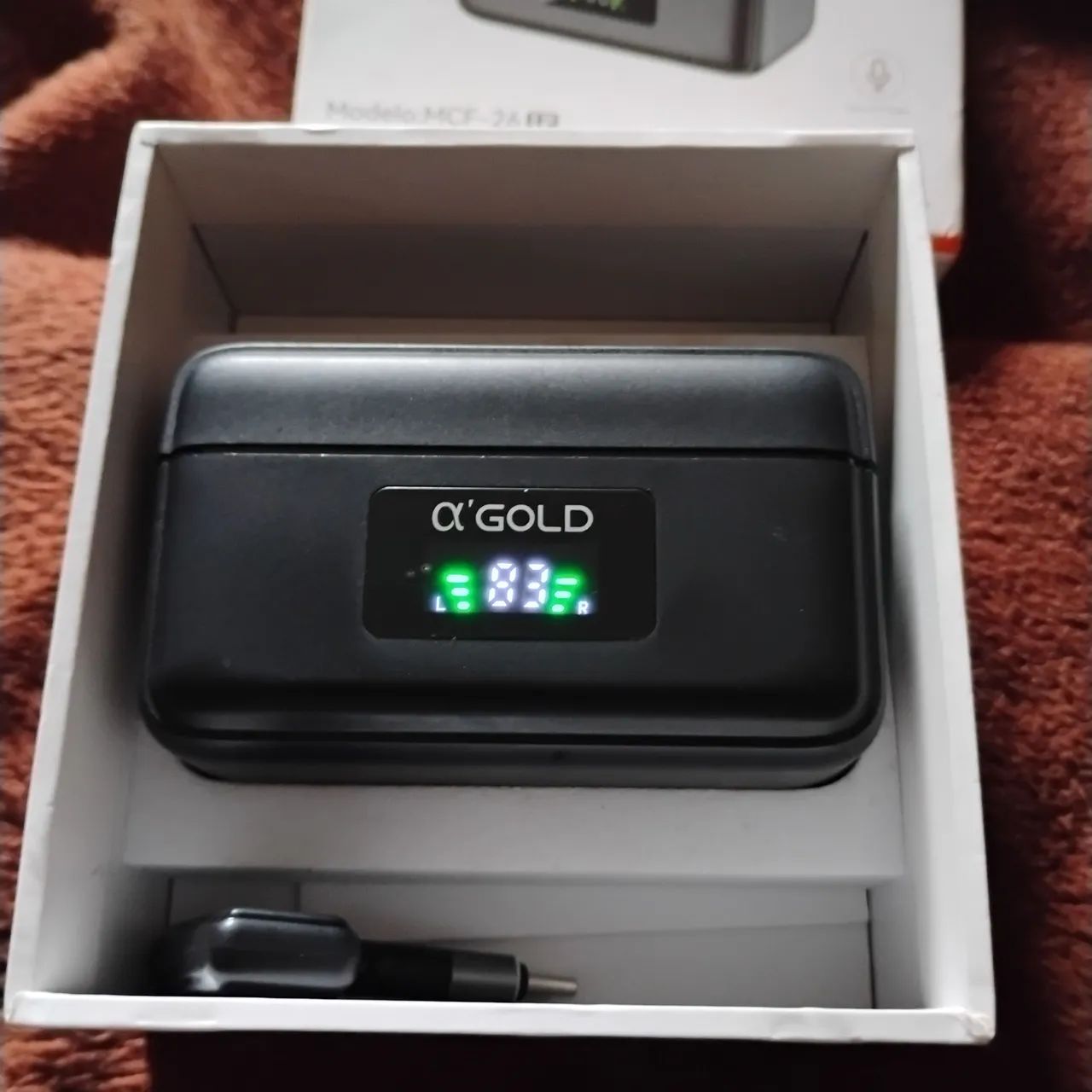 Microfone Lapela Gold Duplo iPhones e Android  - Foto 3