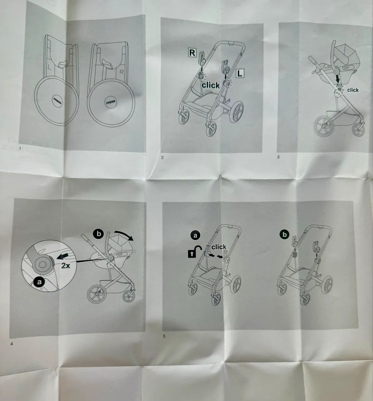 Adaptador Cybex para carrinho - Foto 2