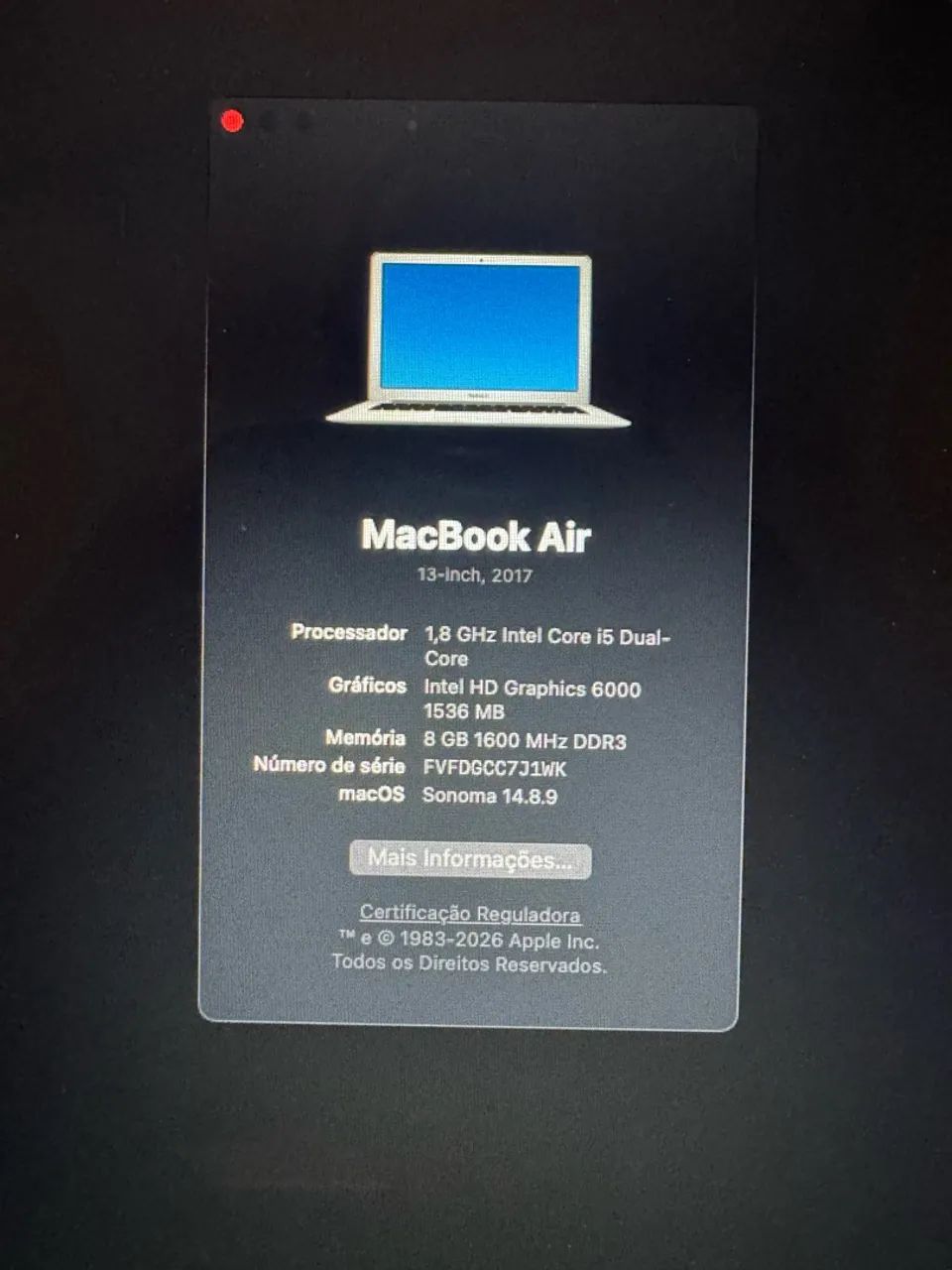 MacBook Air 2017 - Foto 4
