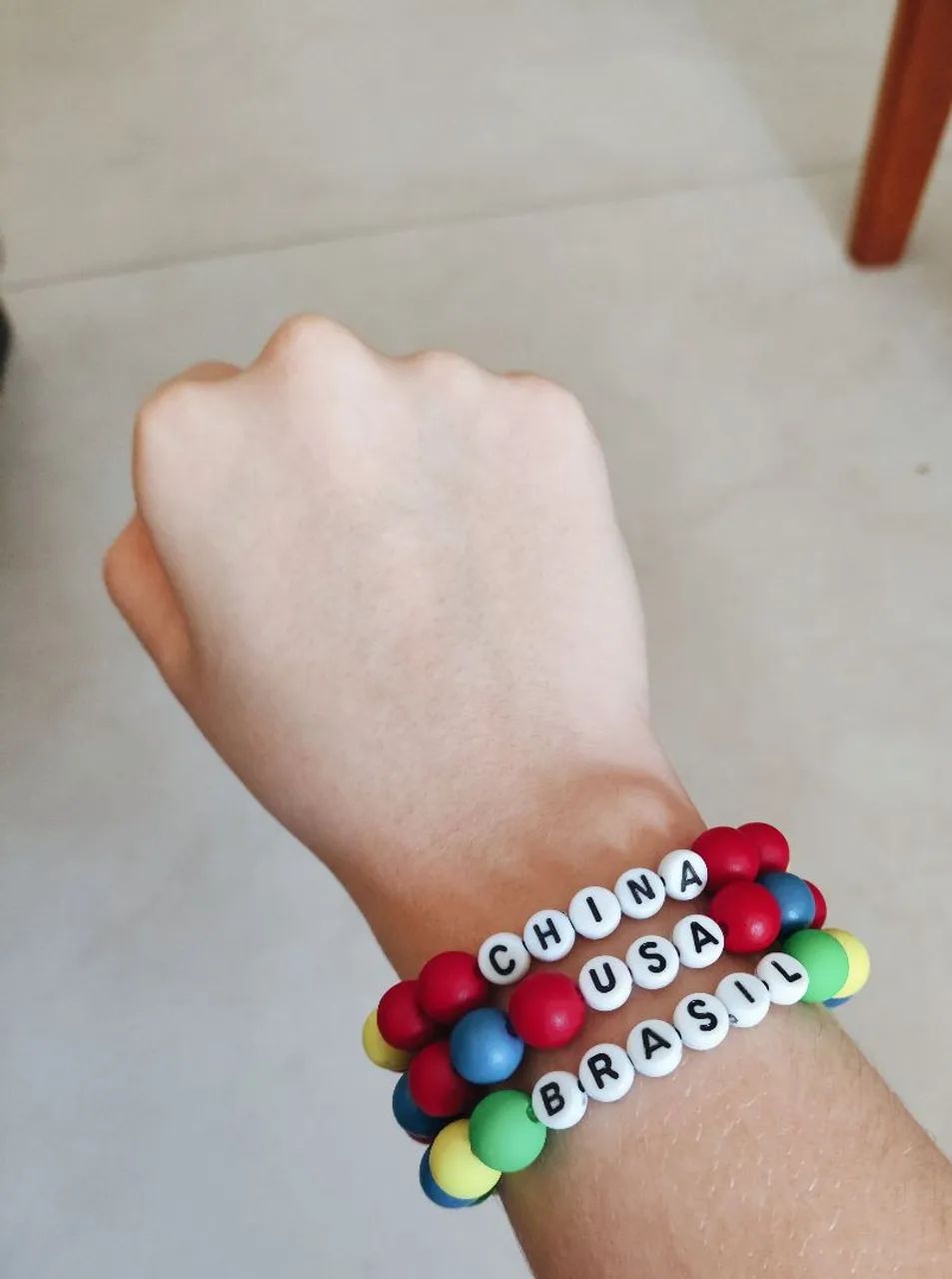 Pulseiras de países