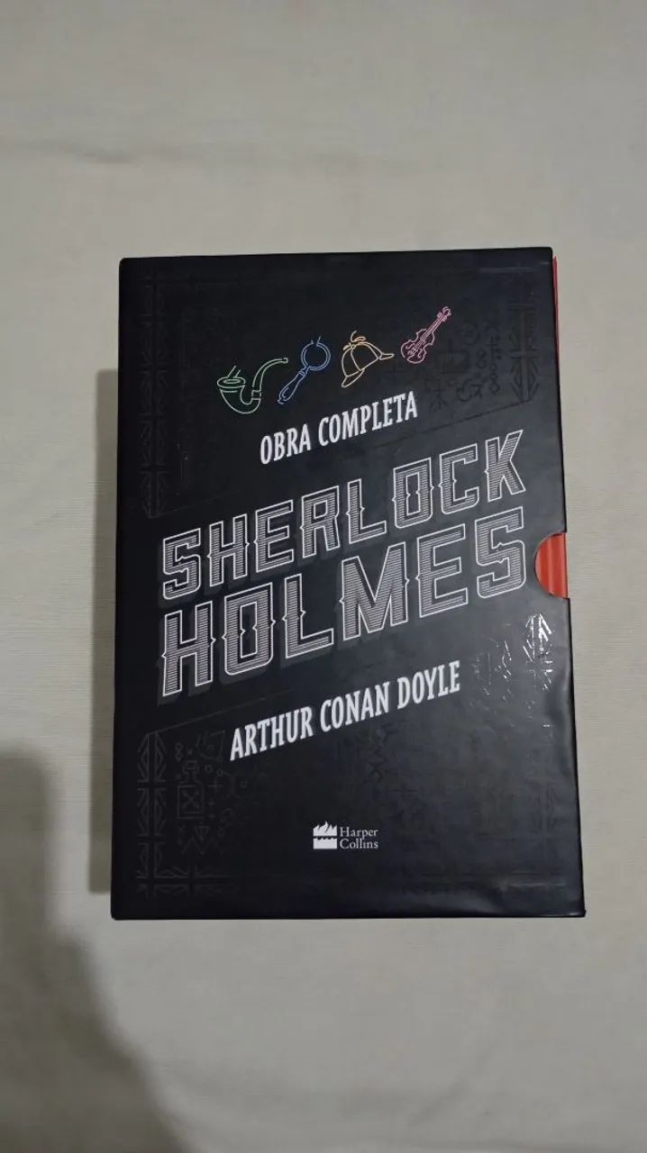 Box Livro Sherlock Holmes Vol. 1, 2, 3 e 4
