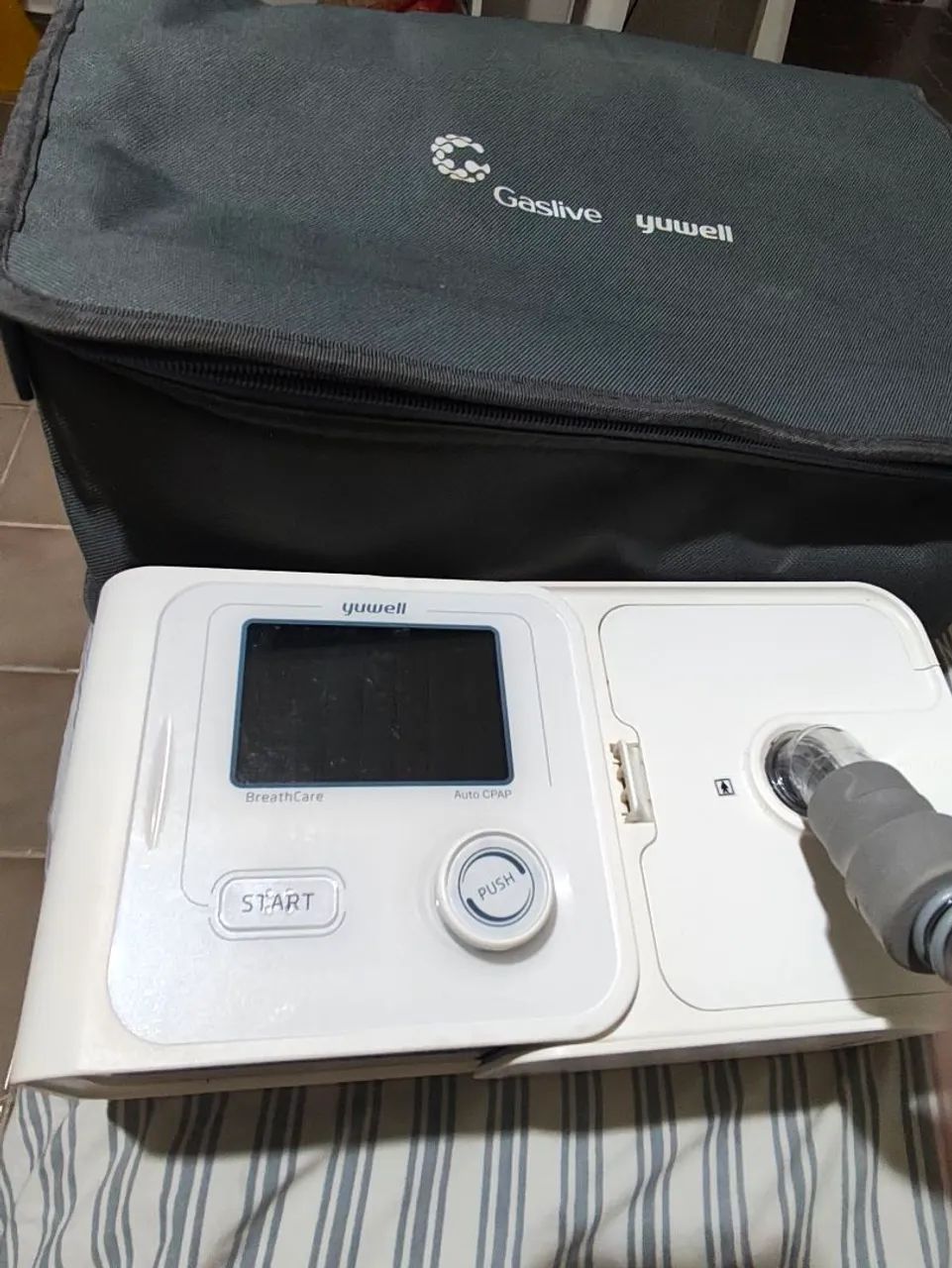Cpap Automático Breathcare Com Umidificador - Yuwell - Foto 2