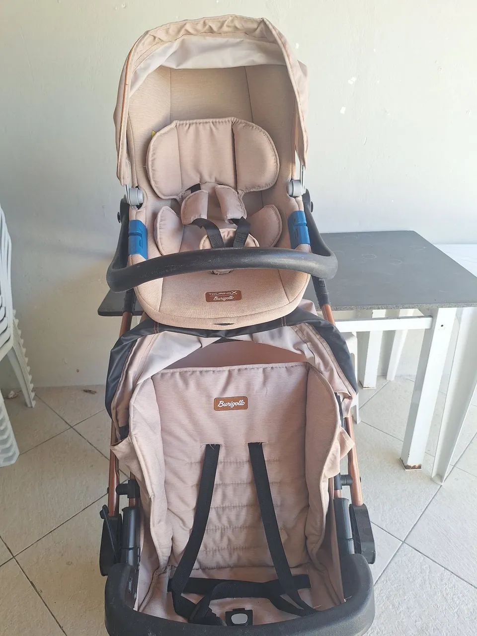 Kit Bebê conforto com carrinho de bebê 