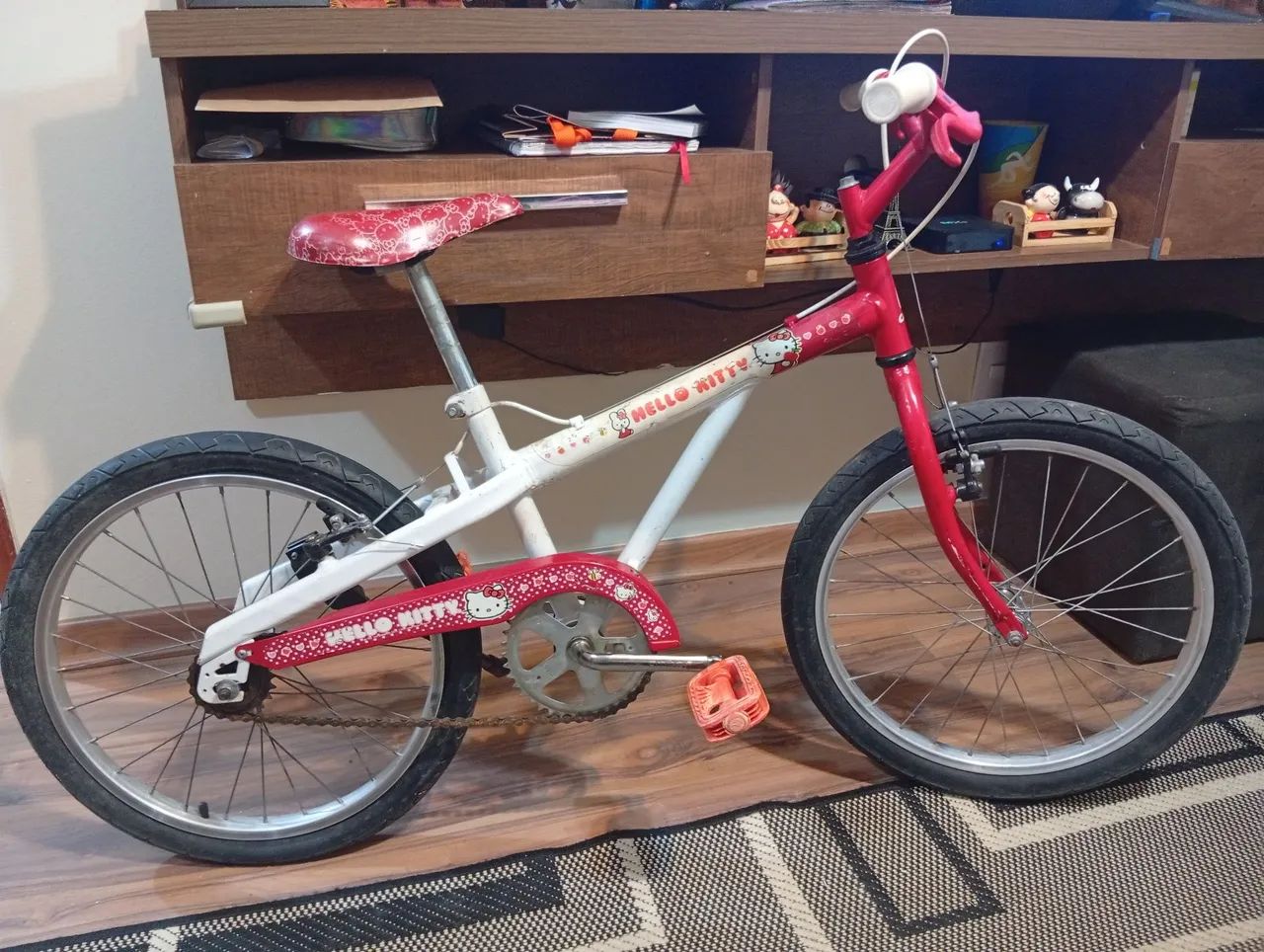 Bicicleta Caloi Hello Kitty 