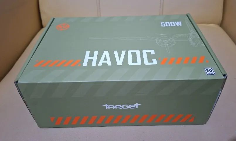 Fonte 500W 80 plus HAVOC - NOVA | não é ddr5 am5 ddr4 am4 Fonte 500W - Foto 3