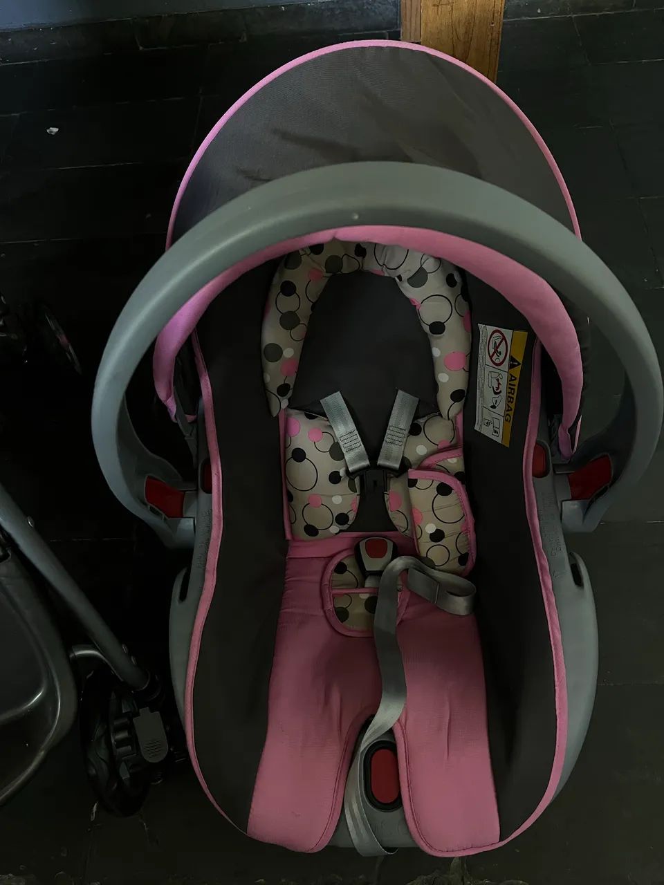 Carrinho + bebê conforto cosco modelo reverse - Foto 3