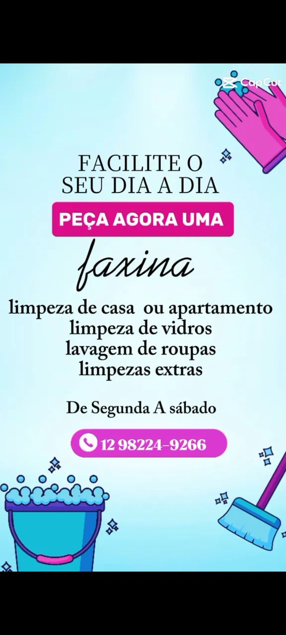 Faxineira doméstica 