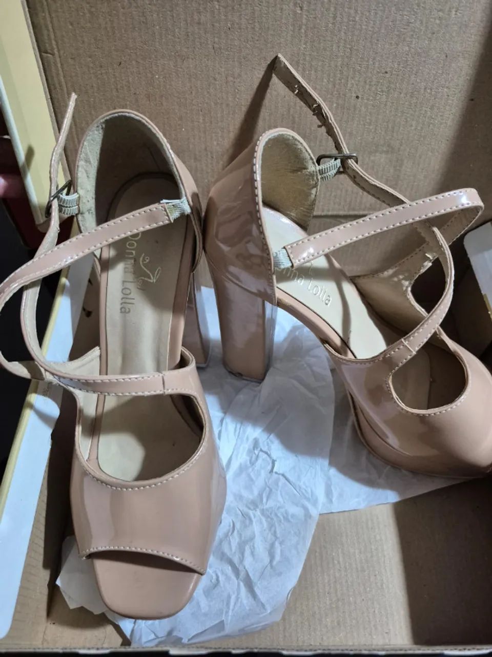 Lote com 3 sapatos de salto - Foto 4