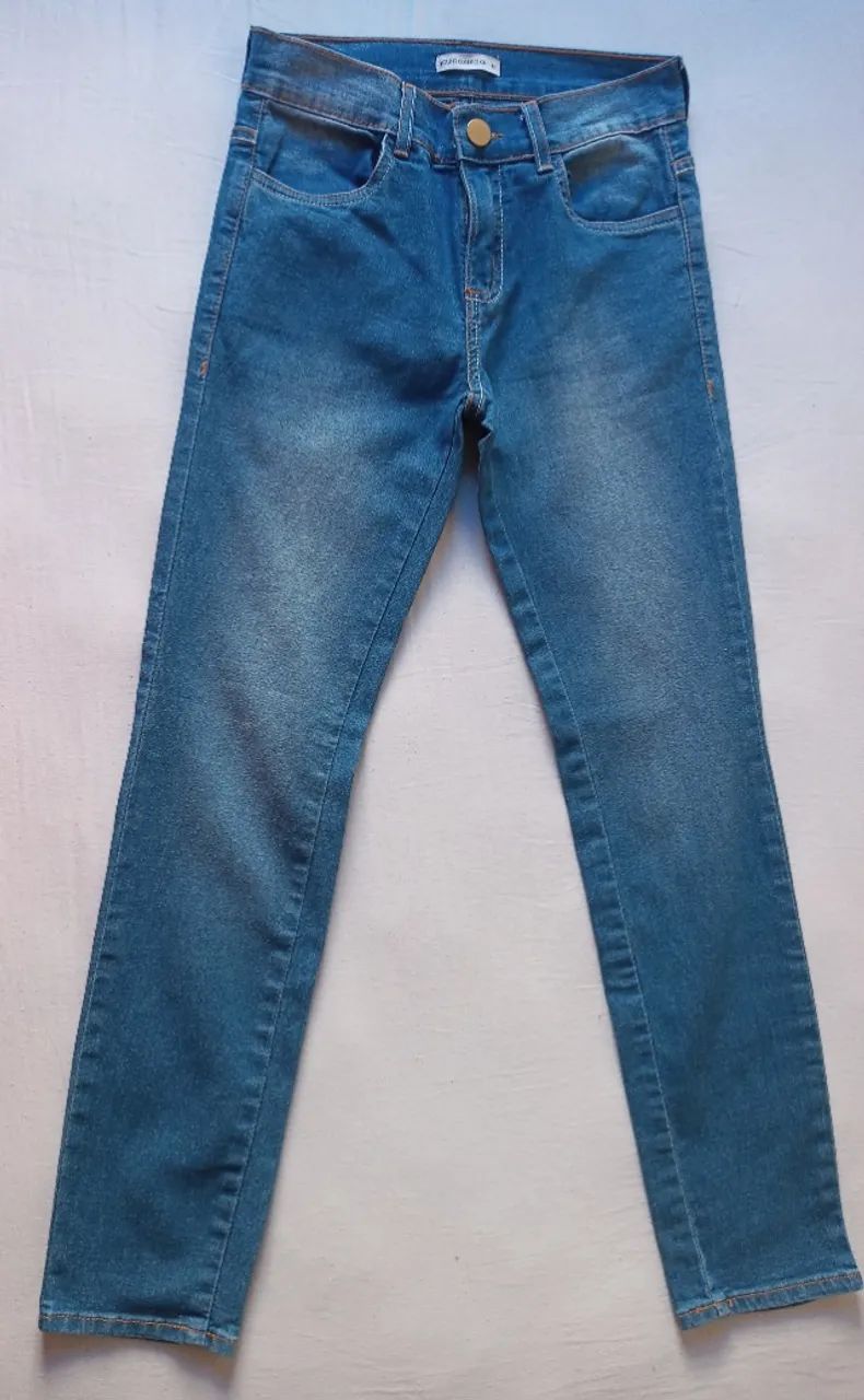 Calça Jeans Masc. 12 anos