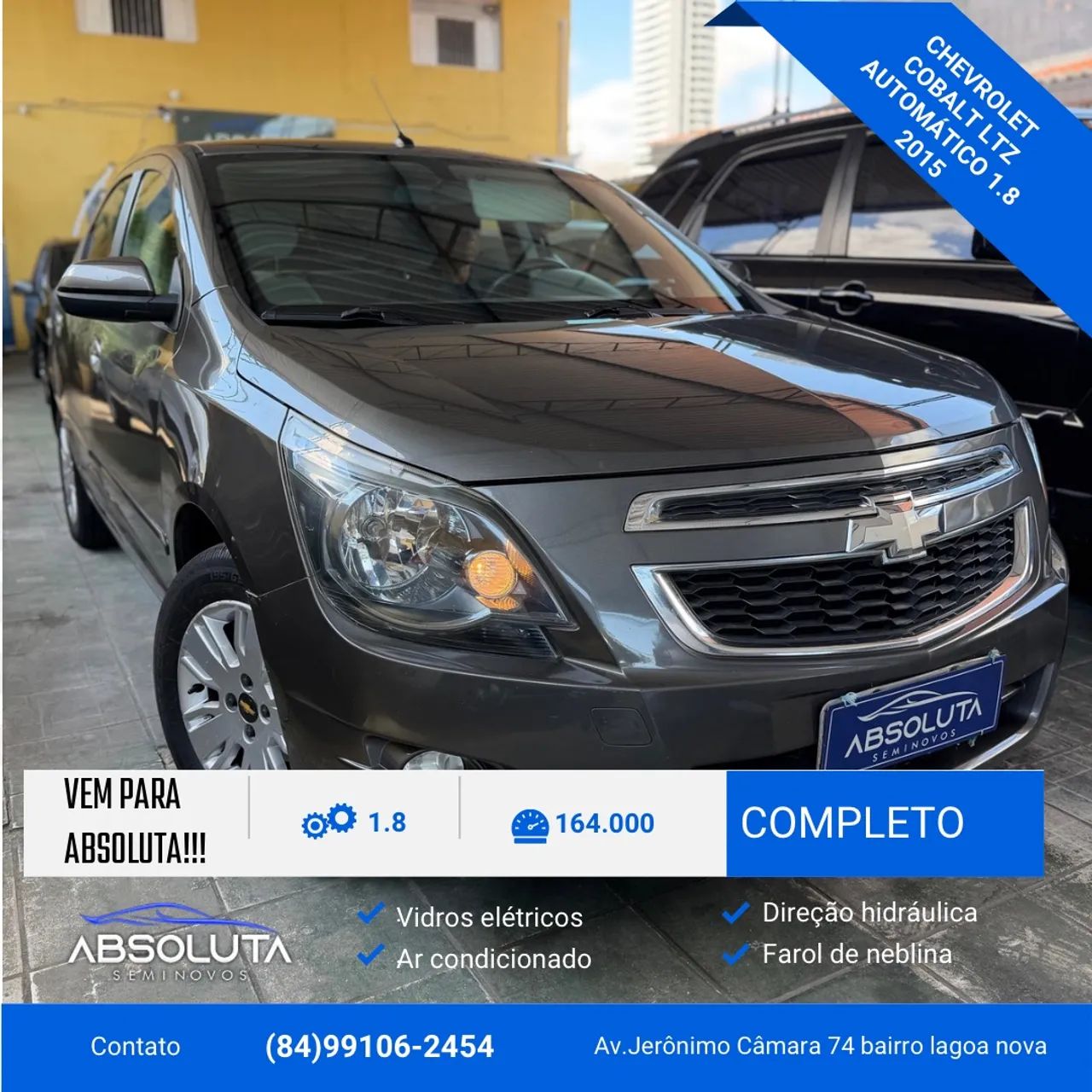 Chevrolet Cobalt LTZ 1.8 8V Econo.flex 4P Aut. 2015 2015