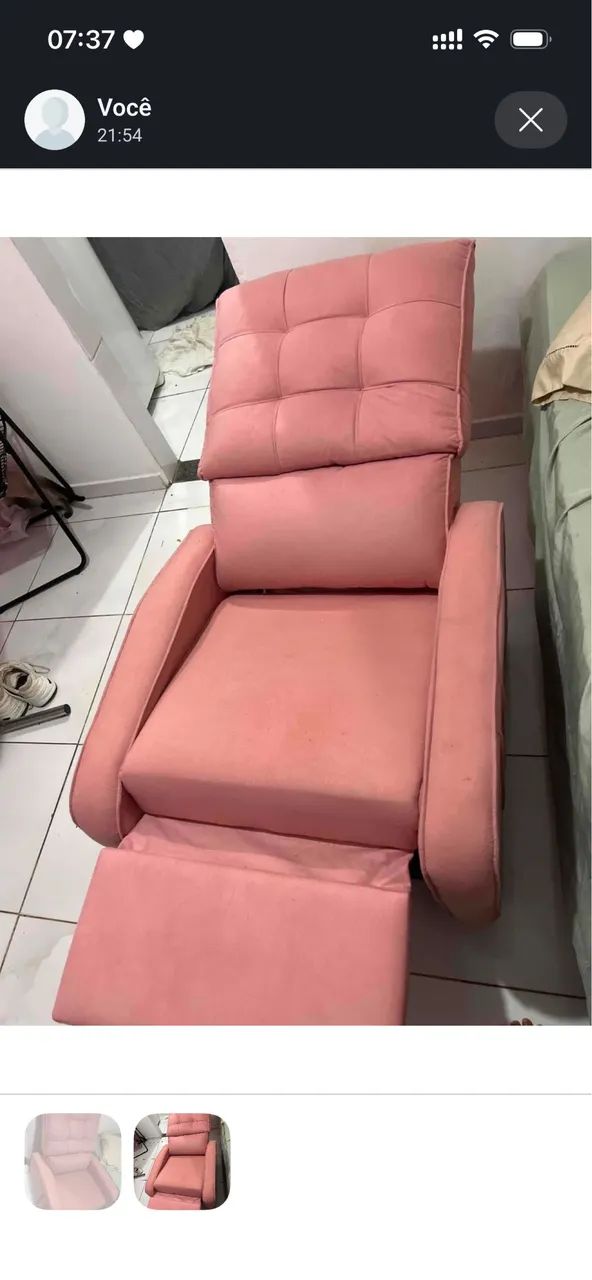 Vendo poltrona reclinável  - Foto 3