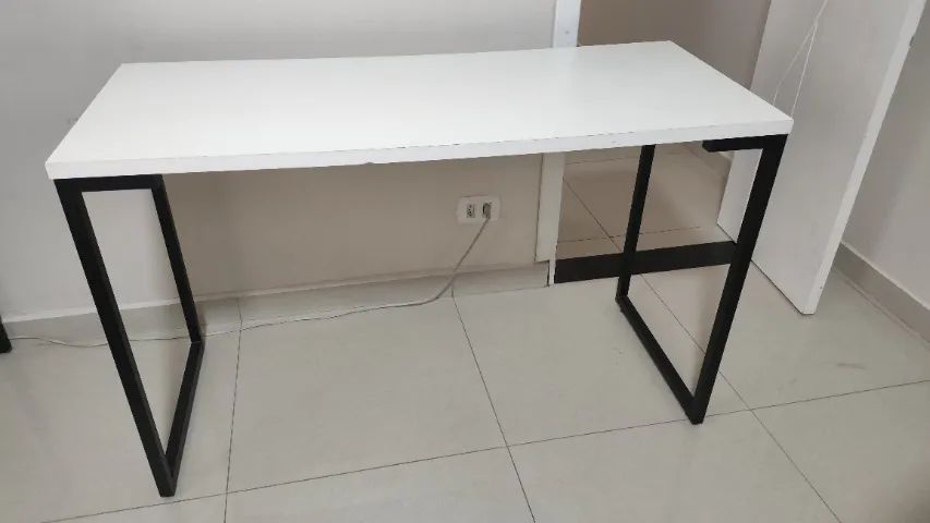 Mesa de escritório/estudo estilo industrial - Foto 2