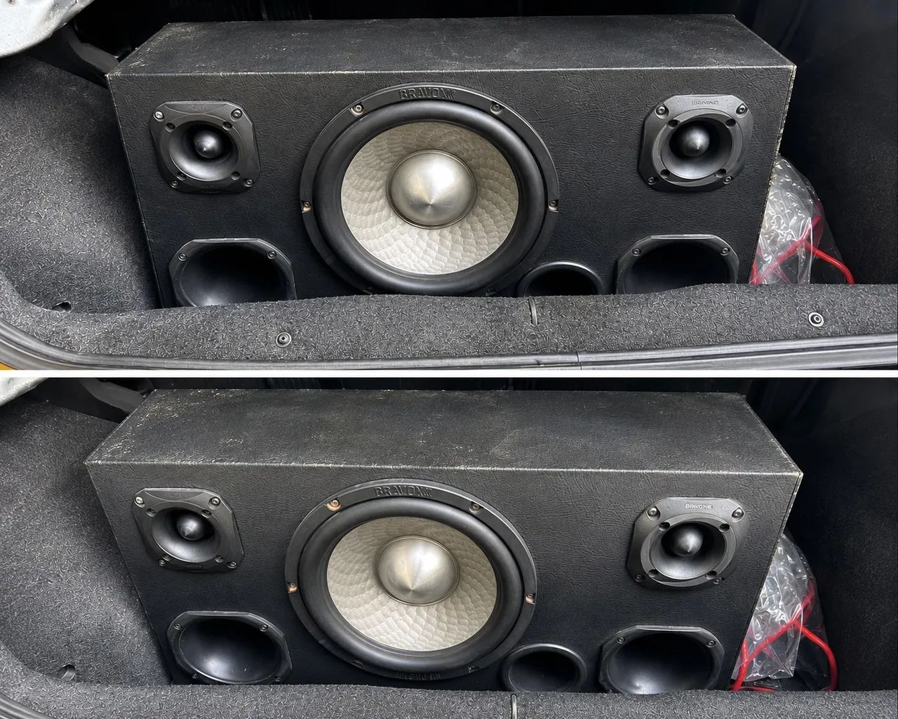? Caixa de Som Automotiva Bravox Completa ?