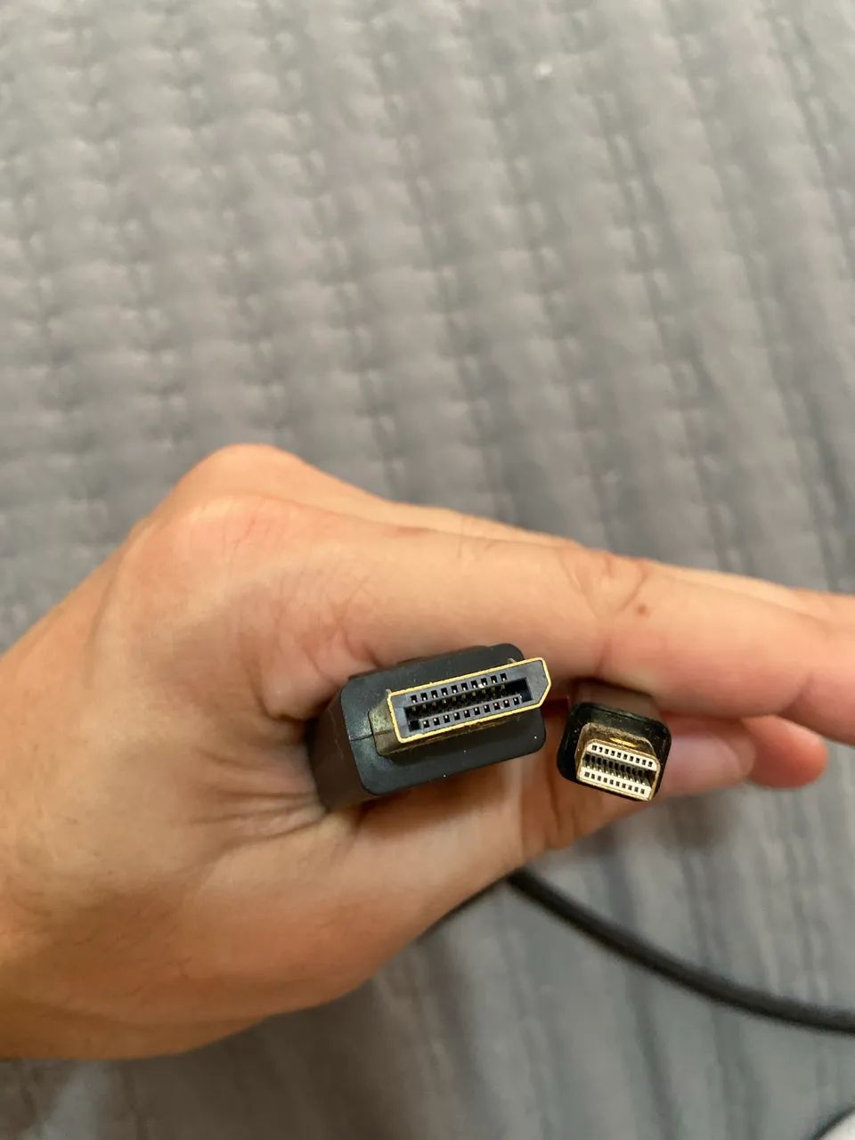Cabo Mini displayport para displayport 