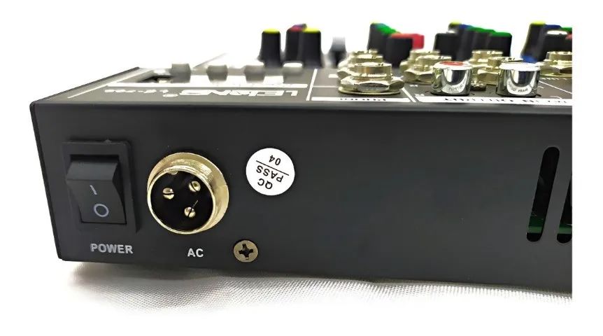 Mesa De Som 7 Canais Bluetooth Usb Mixer Mp3 Playe Digital - Foto 4