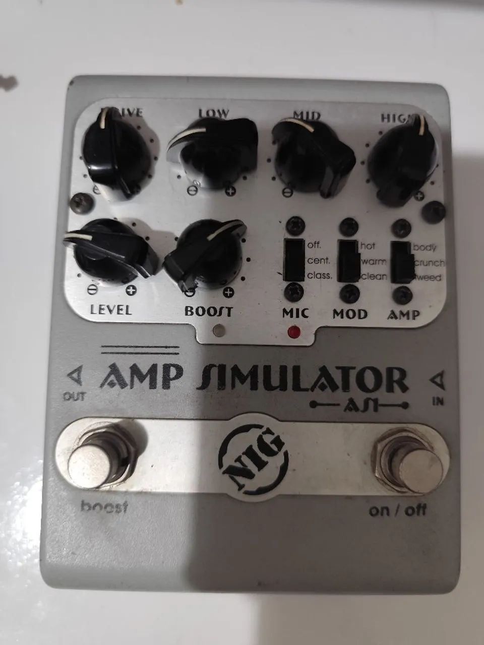 AMP SIMULATOR NIG AS1