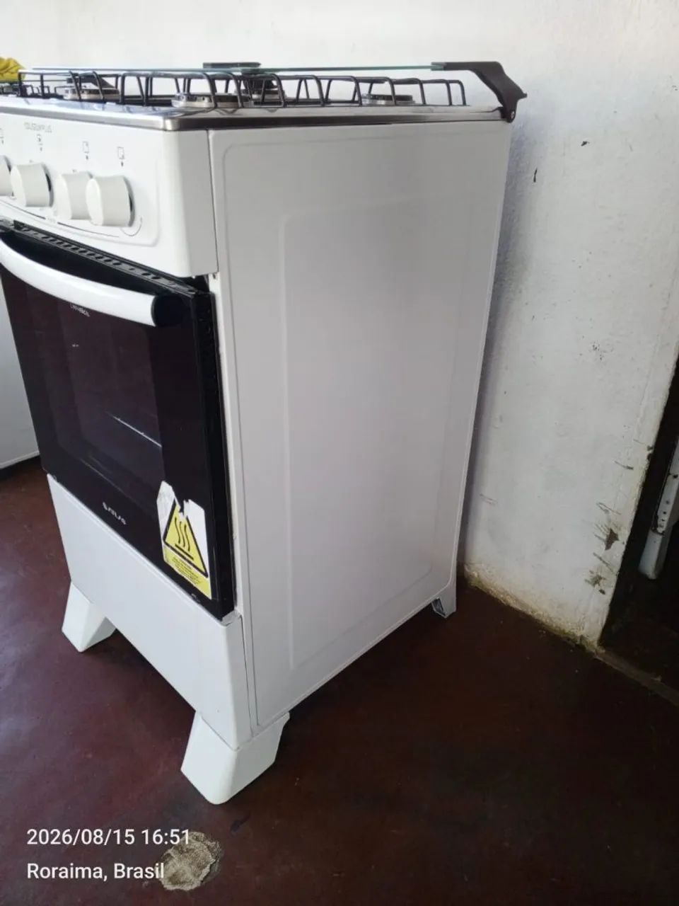 Fogão 4 bocas funcionando perfeitamente faço entrega  - Foto 2