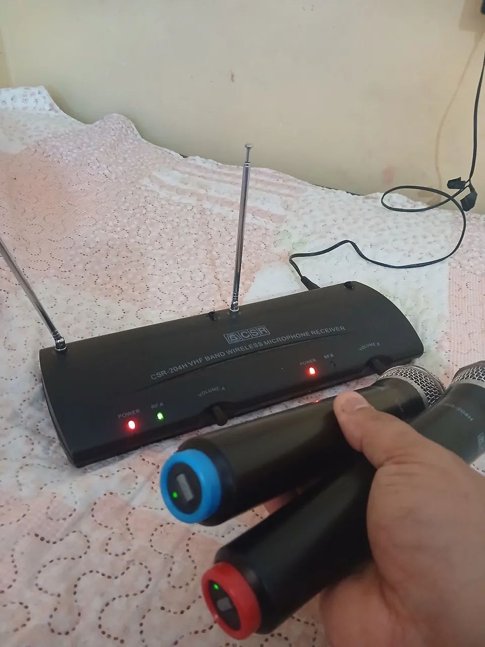 Microfone sem fio CSR