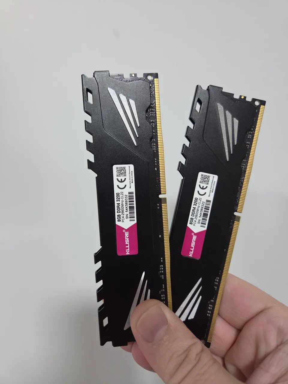 Kit Memória RAM Kllisre 16GB (2x8GB) DDR4 3200MHz - Memória RAM
