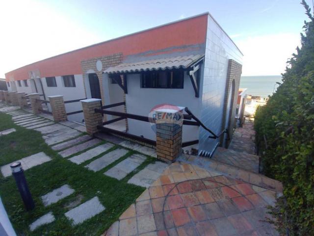 Flat estilo casa duplex com 2 dormitórios à venda, 57 m² por r$ 185.000 - ponta negra - na - Foto 19