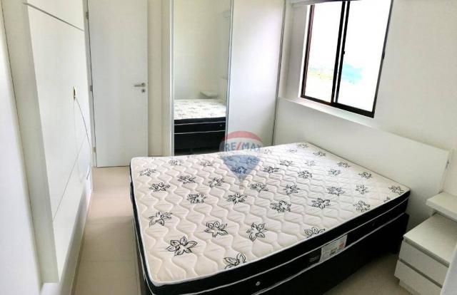 Apartamento com 2 dormitórios à venda, 52 m² por r$ 239.990,00 - ponta negra - natal/rn - Foto 20