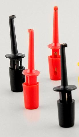 COD-CP179 KIT 4 Unid. Mini Teste Gancho Probe Mola Clipe Para Pcb Smd Ic Arduino Robotica